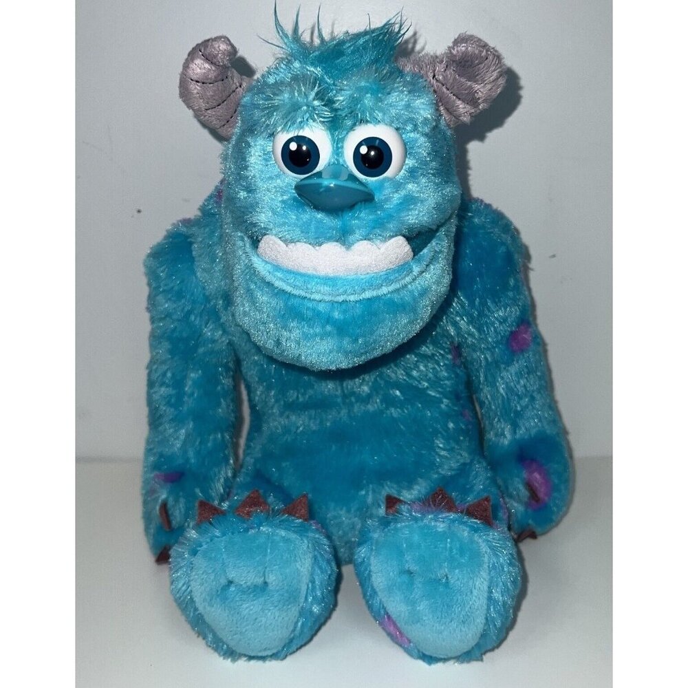 Disney Pixar Monsters Inc University My Scare Pal Sulley Talking Plush 13"